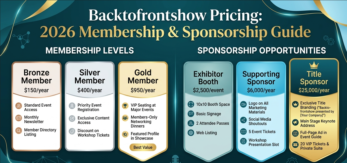 Back to Front Show Pricing Guide" "Web Design Podcast Costs" "Startup Growth Strategy Pricing" "Full-stack Development Education Deals" "Best E-commerce Strategy Podcasts 2026" "Tech Industry Consulting Rates"